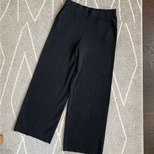 Philosophy Black Women's Wide-Leg Knit Pants